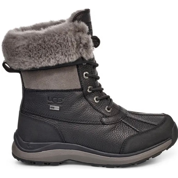 New UGG Adirondack III Black Waterproof Boots, Women’s Size US 8.5 - Picture 4 of 15